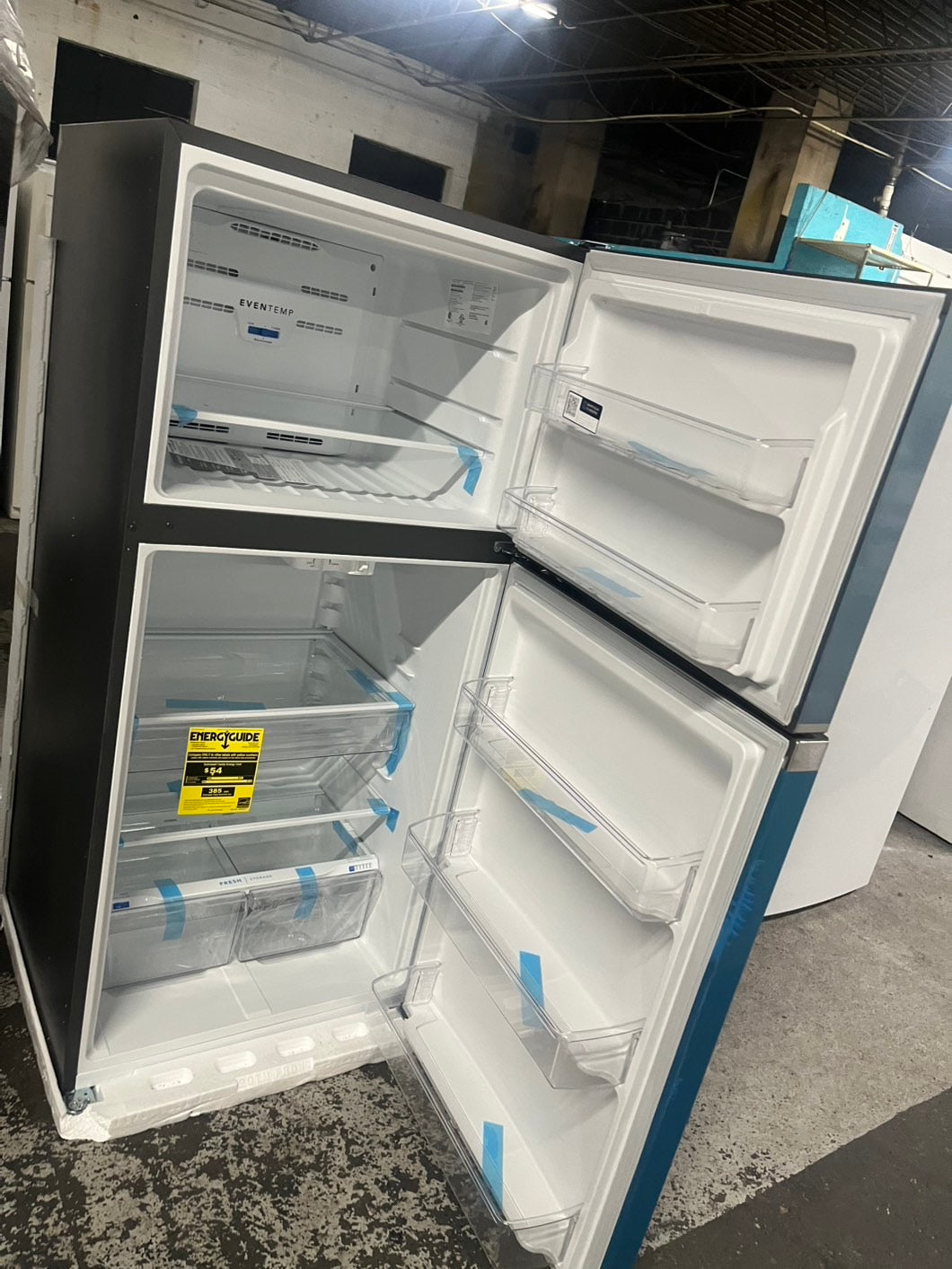 Open box 📦 New S/d Frigidaire
30 in. 20 cu. ft. Garage Ready Top Freezer Refrigerator in Stainless Steel Steel #RFG189KB