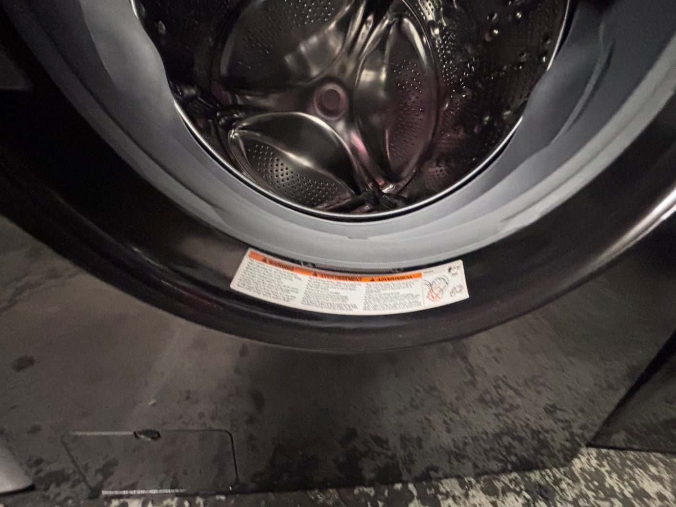 >*New Open Box 📦 LG  electric 27” wash-tower (washer & dryer) large capacity one unit staked GRAY #LGGWTWR27L