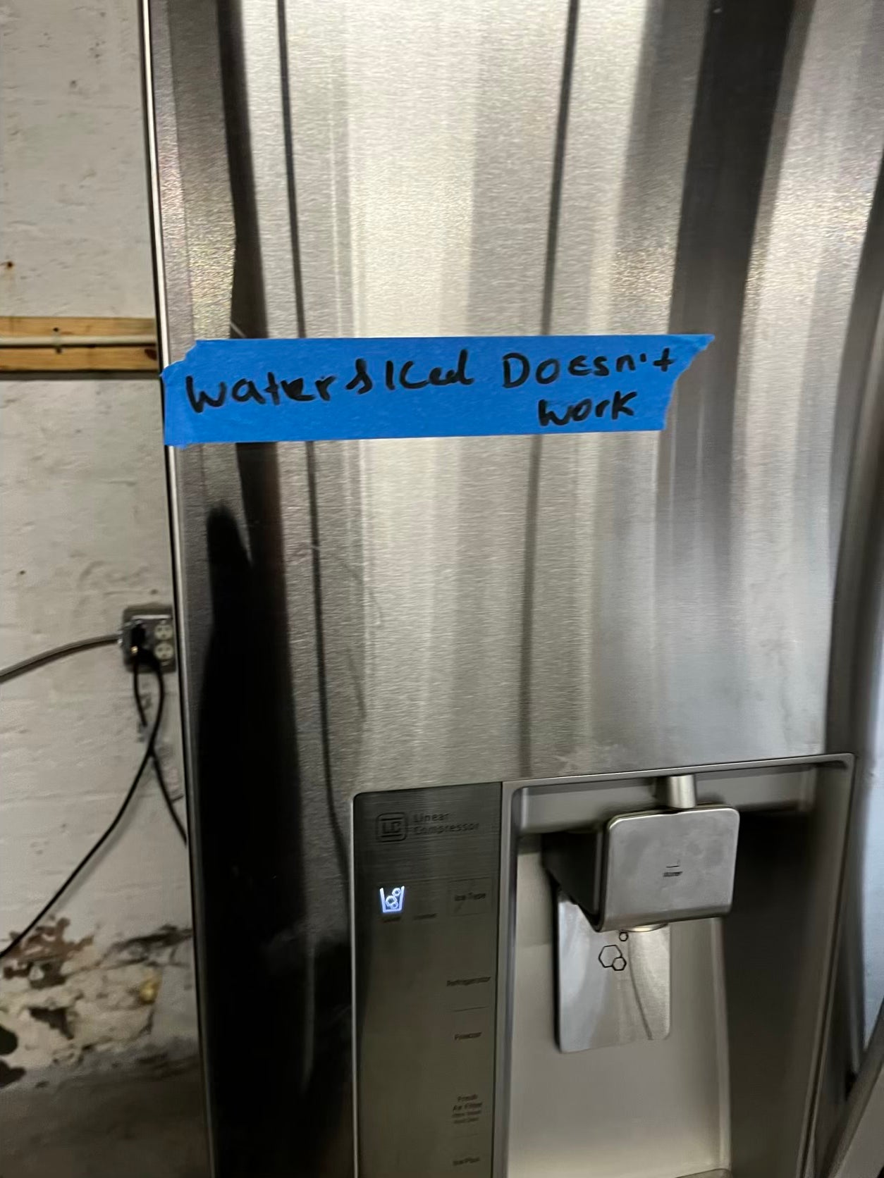 🎄Holiday Sale 🎁Used | Refurbished LG 36” French door refrigerator stainless steel *NO ice maker or water dispenser r- stock number #RF222941B