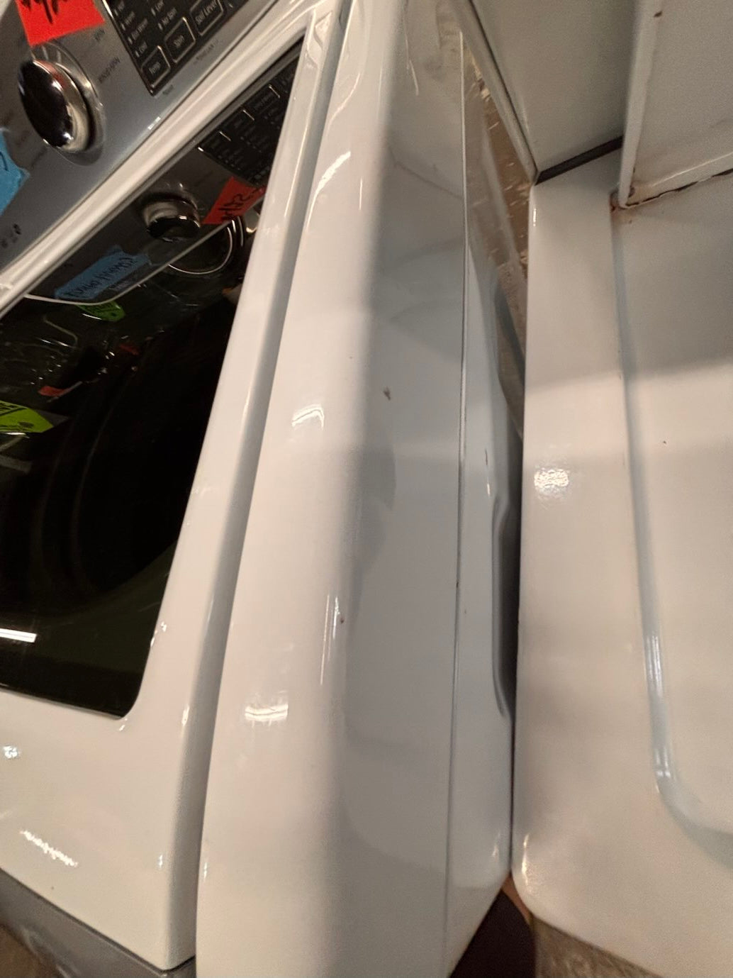 } }Samsung 27” white color Top load washer  Large capacity stainless steel Drum working 💯  with warranty ! used,refurbished #SAWTGQB