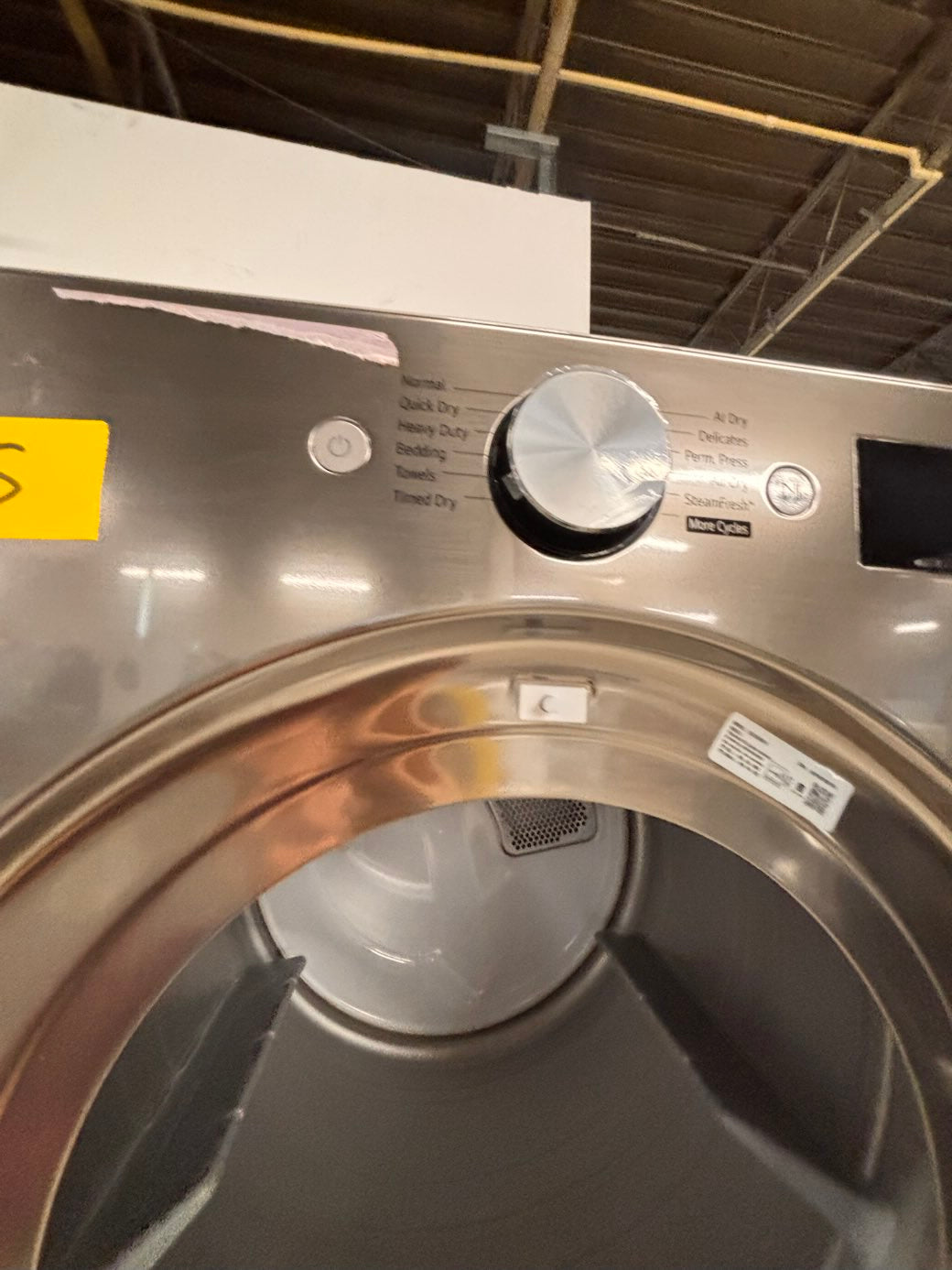 }}Open Box 📦 scratch & dent - LG GAS dryer large capacity in gray color  #GDLG94AB