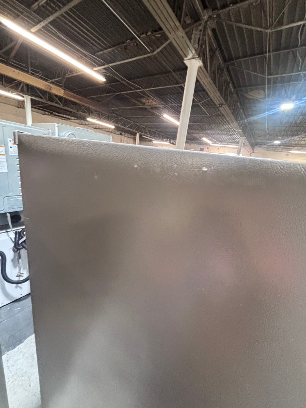 >>LG 33” Top freezer fridge   ,stainless steel. used-refurbished #RTLG41B
