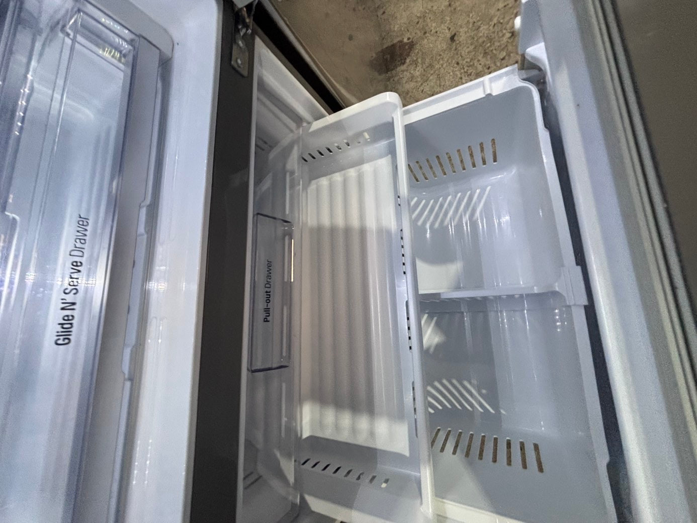 >*special price 💥LG instaview door-in door French door Refrigerator counter (ice maker & water doesn’t work) doesn’t affect on the others functions.   used-refurbished #KLCVF14B