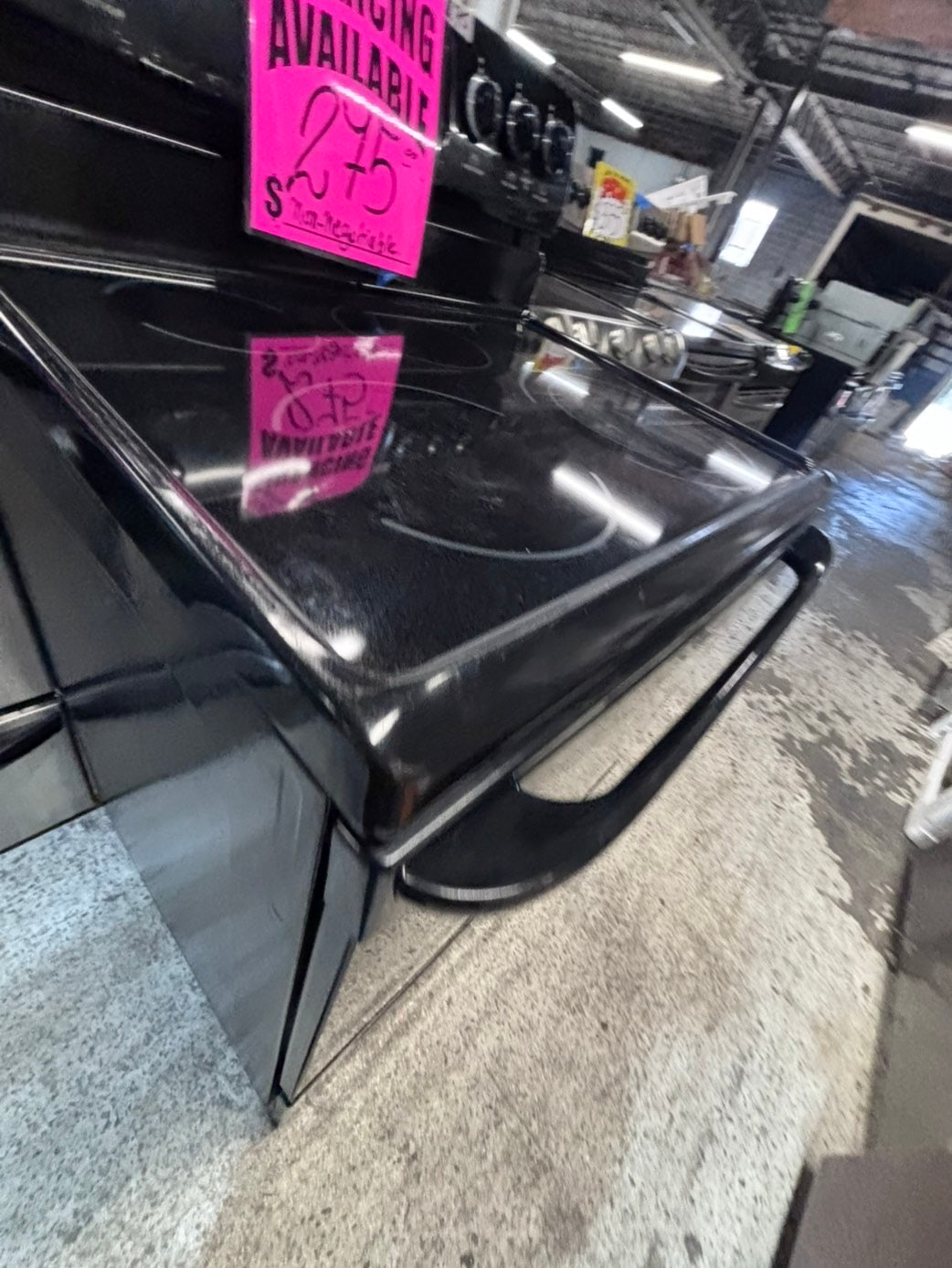 >*special🔥Kenmore electric 220v glass top range 5 burner  bake Broil roast self clean 30" Refurbished #ESTRS3B