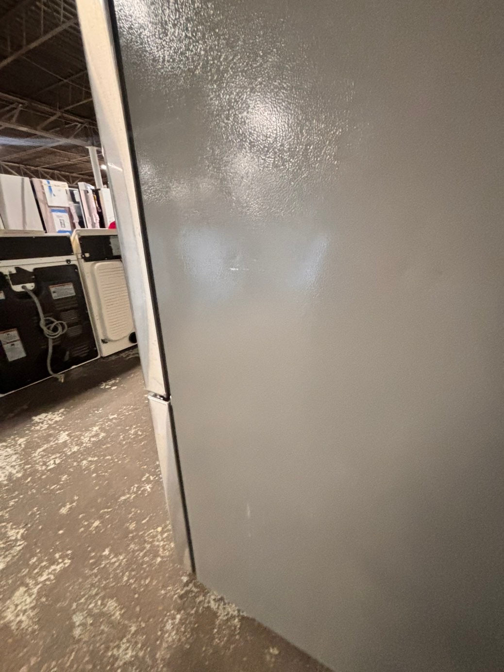 >LG  French door Refrigerator full size  stainless steel w/ ice water dispenser great condition 36" used-refurbished #KVT33ZB