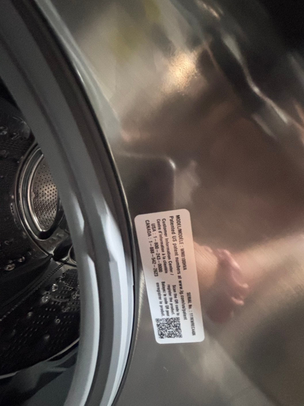 >*used great condition 29”refurbished LG steam washer & dryer mix & match set gas ⛽️ front load jumbo size stackable or side by side stainless steel drum 29" #WEA6G9B