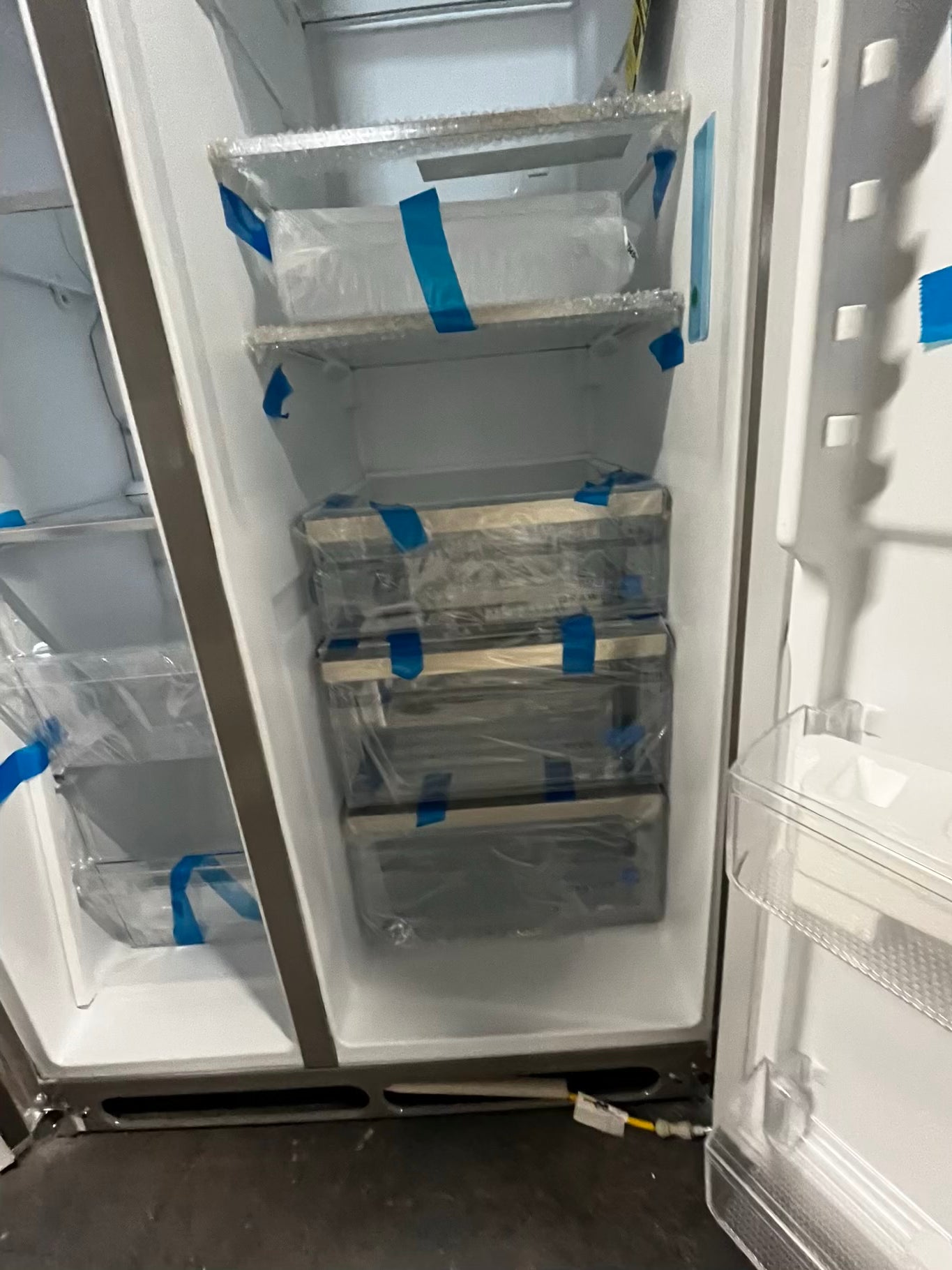 • Open Box 📦 | scratch & dent Frigidaire side x side  refrigerator w/ice water dispenser inside stainless steel 36" #RF3962kB