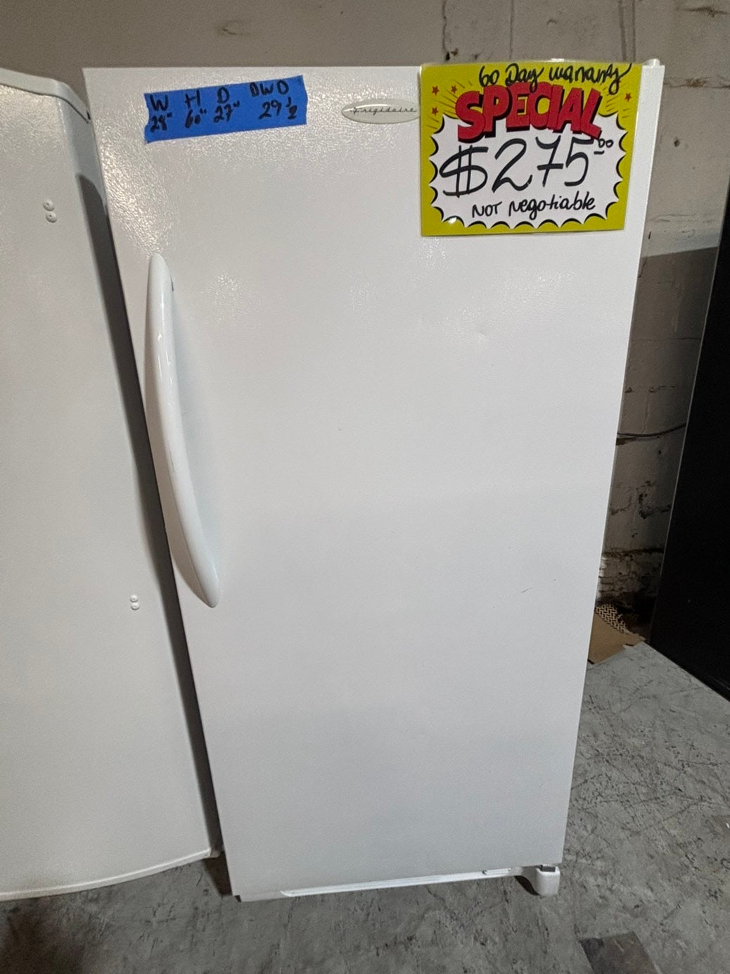 >>special 💥Frigidaire up-right freezer white 14.cu.ft Refurbished-used #FKUP14B