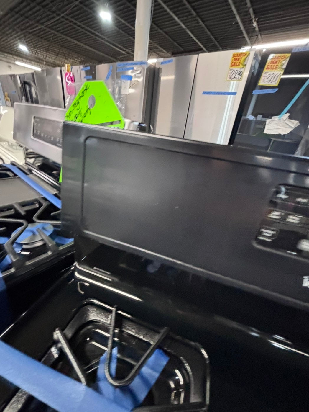 >*sale🔥whirlpool gas range 4 burner bake broil Hi/Lo self clean in stainless steel used-Refurbished 30” #GWB65YB