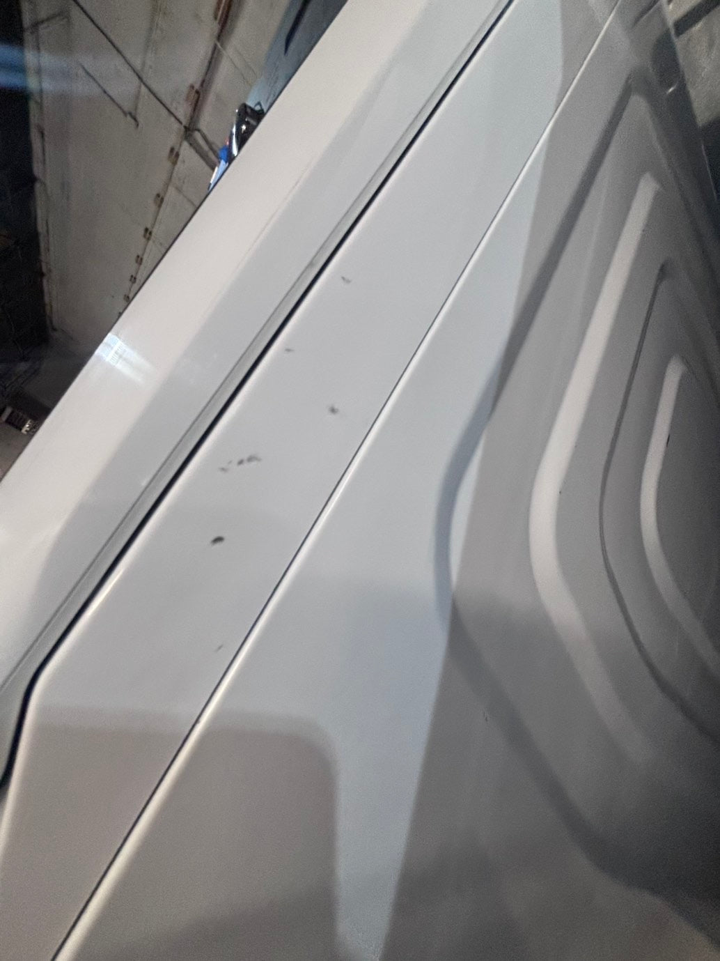 >*samsung white  top top load washer large capacity & dryer set electric 220v side x side top load stainless steel drum white color used-refurbished #W5CB3YB