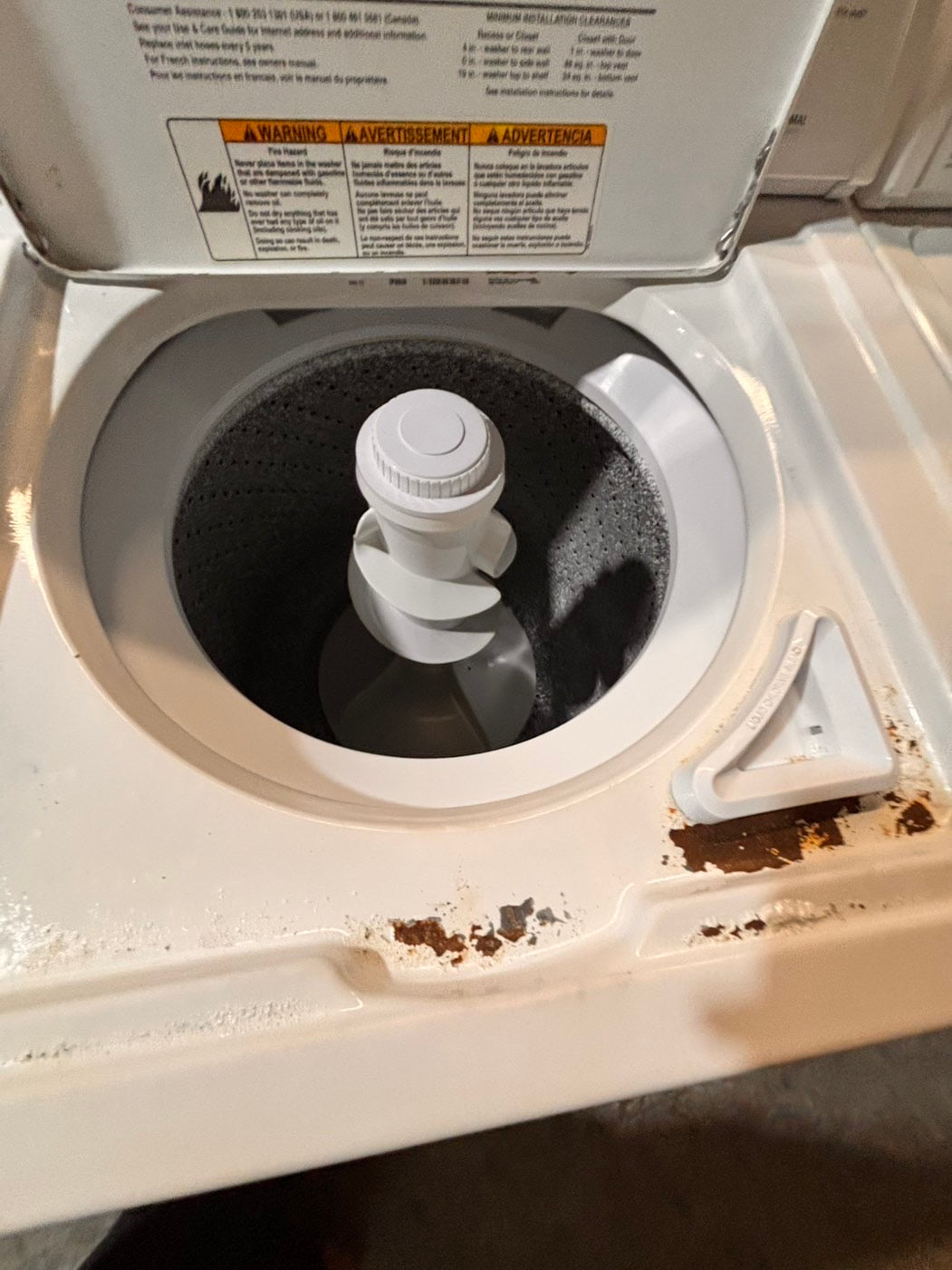 >*clearance🔥🔥🔥whirlpool top load washer  & electric dryer 220v  set top load side by side #TLCC5YB