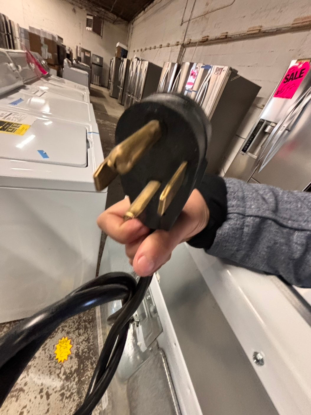 >maytag  29” large capacity electric dryer 220v side by side used-refurbished #ASD56GDRYER