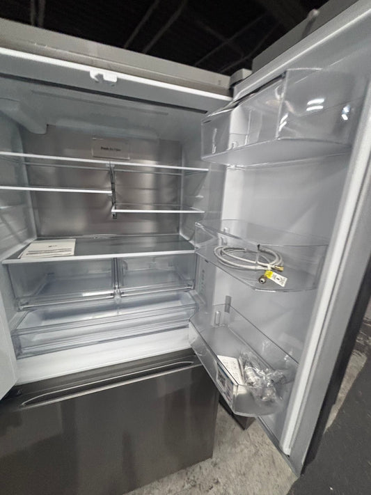 >New open box (costumer return ) LG  Counter Depth French Door Refrigerator in PrintProof Stainless
#RFLGG1B 36” in