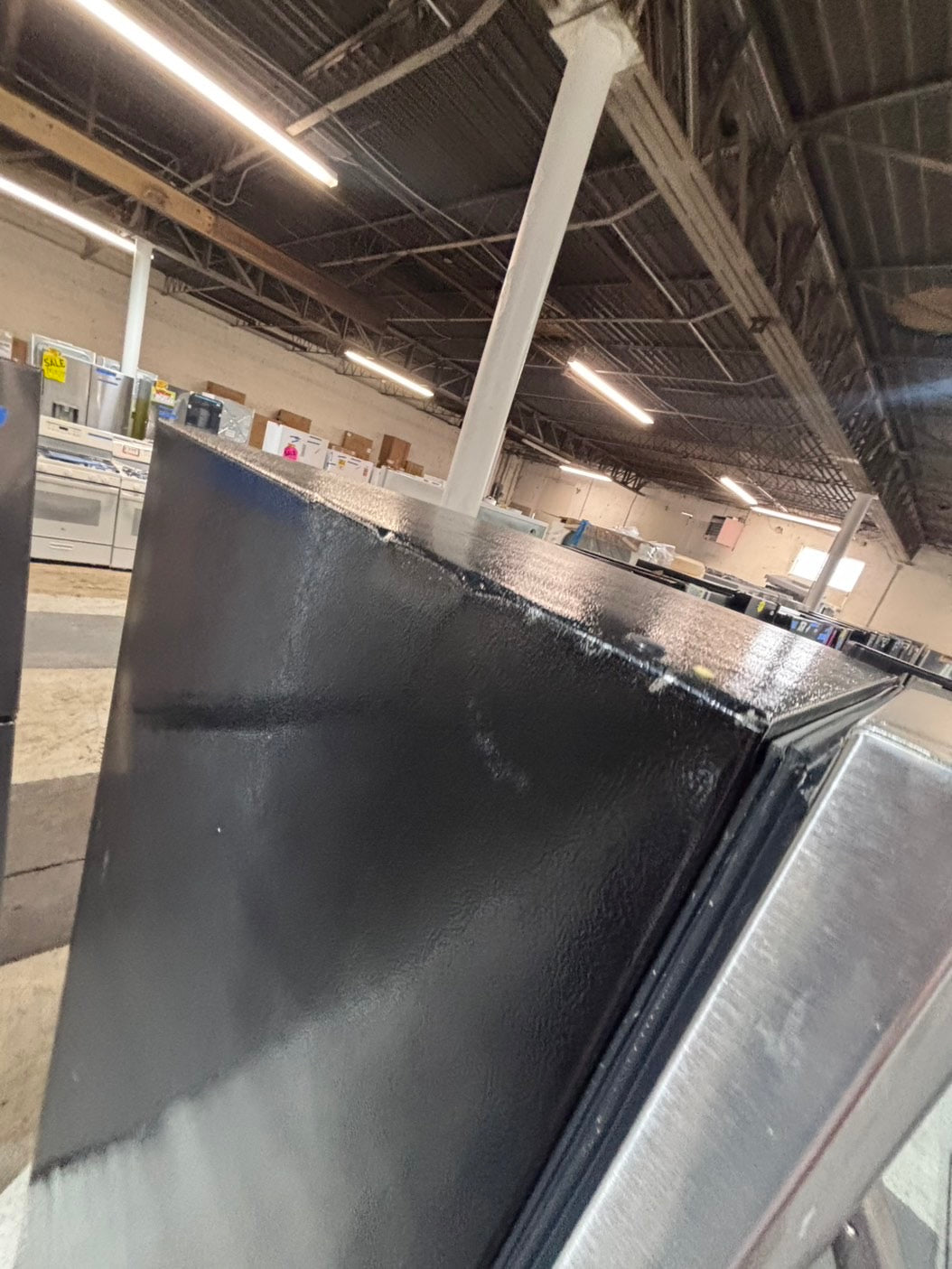 >>Frigidaire 21cu.ft -top freezer refrigerator stainless steel -used refurbished 30” #RFP16B