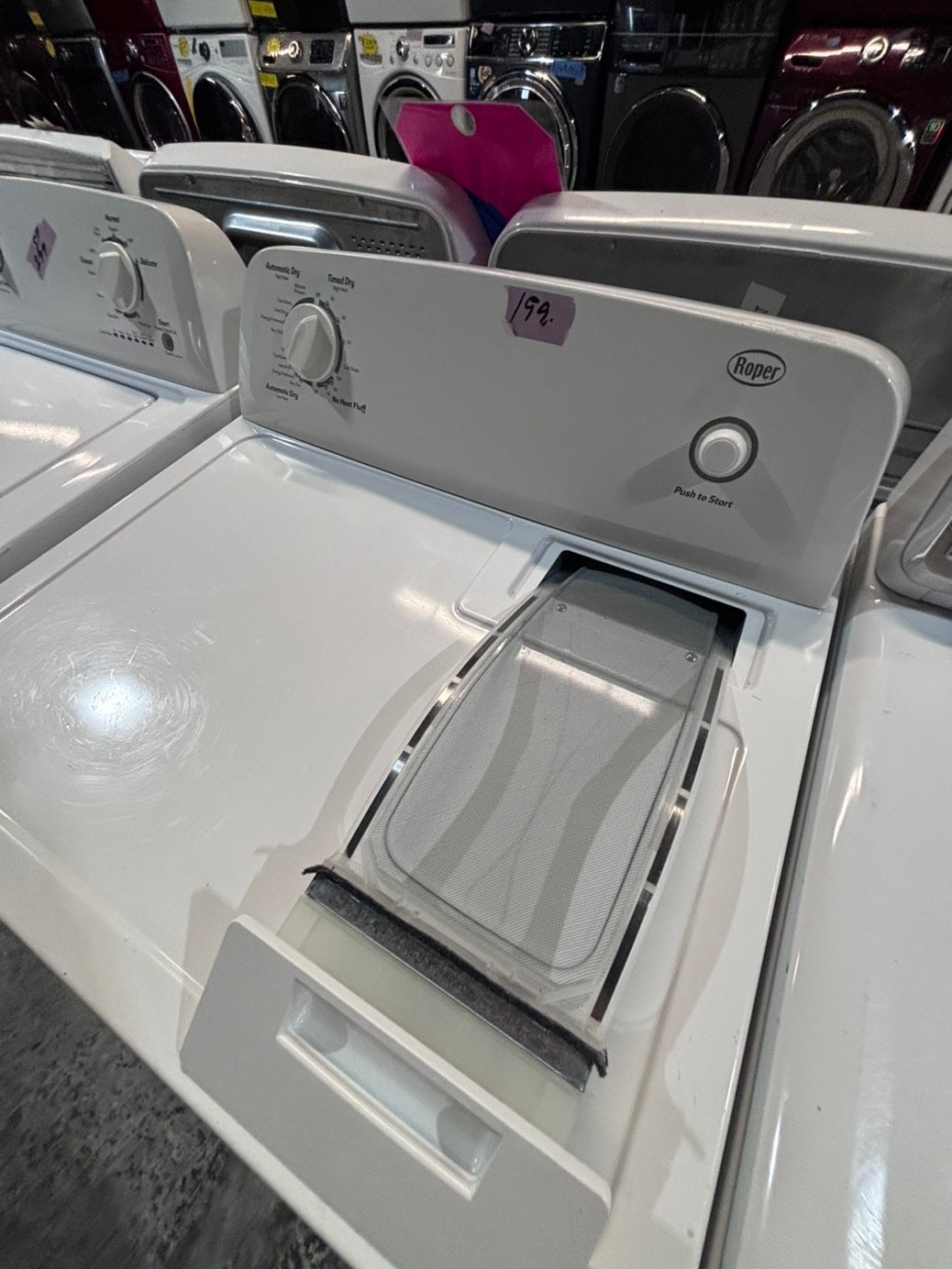 >*sale🔥Roper top load washer  & electric dryer 220v  set top load side by side #SPR2T1B