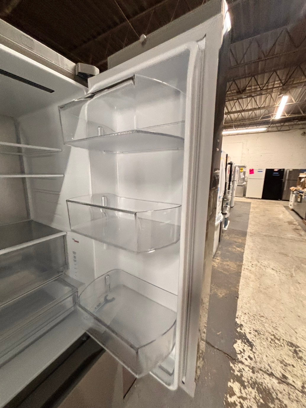 > LG new open box 📦 costumer return 27 cu. ft. SMART Counter Depth MAX French Door Refrigerator with Ice and Water, ADA Comp in PrintProof Stainless Steel #RLG27AB